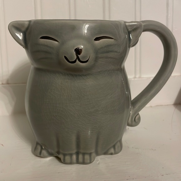 Pier 1 Gray 🐱 Cat 🐱 Cup